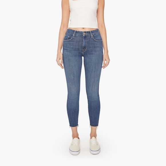 MOTHER Denim - Mother The Looker Ankle Fray Girl Crush (J3)